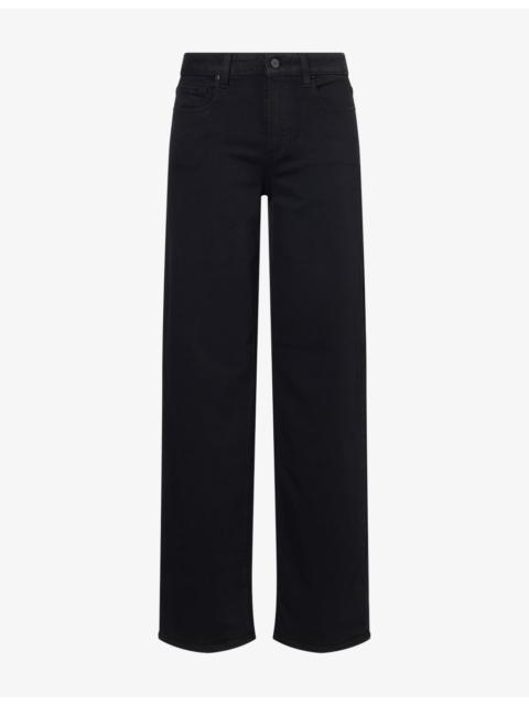 PAIGE Mason Straight-Leg Cotton Denim Jeans