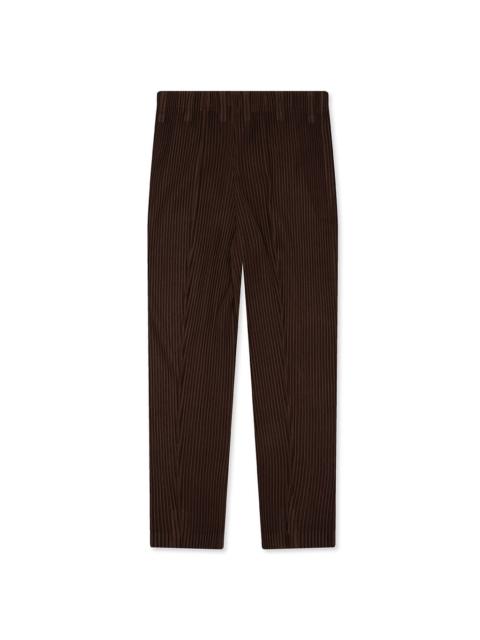 ISSEY MIYAKE TAILORED PLEATS 1 PANTS - SHADOW BROWN