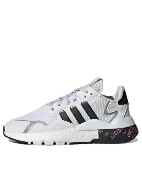 (WMNS) adidas Originals Nite Jogger 'White Black Gray' H01735