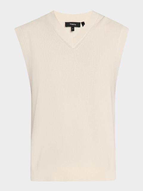 Theory Men's Sleeveless V-Neck Shirt