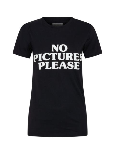ONE TEASPOON No Pictures Please Fitted Tee - Black