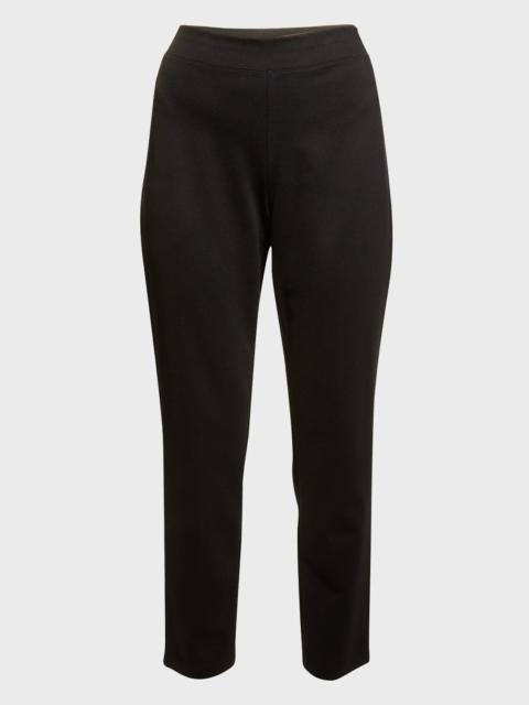 EILEEN FISHER Cropped Knit Ankle Pants