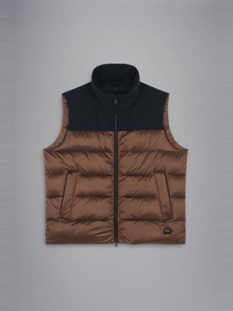 Paul & Shark COLOR BLOCK QUILTED VEST