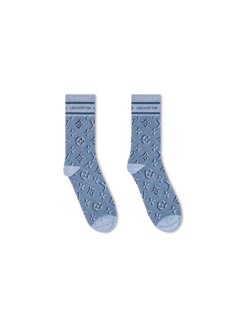 Louis Vuitton Monogram Heritage Socks