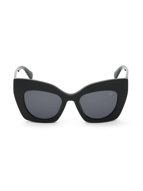 Blumarine ACETATE SUNGLASSES WITH BUTTERFLY FRONT