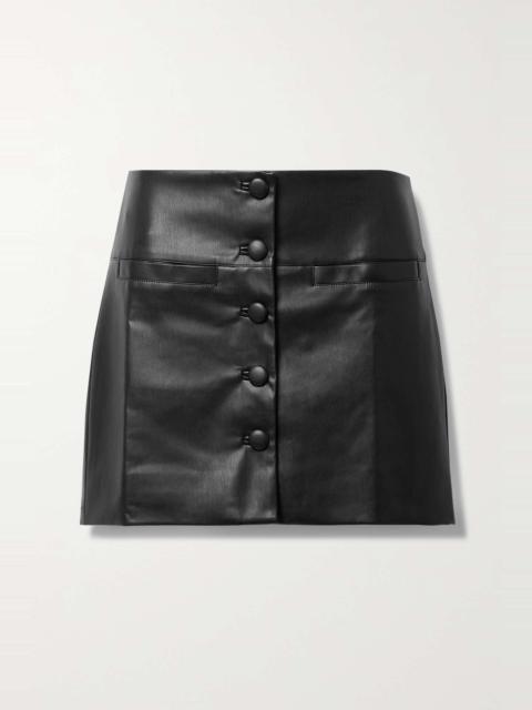 Proenza Schouler Faux leather mini skirt