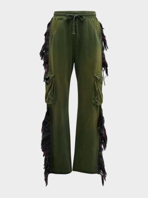 ALCHEMIST Men's Know U Riders Fringe Jogger Pants