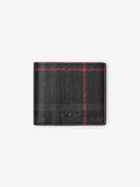 Burberry City Check Bifold Wallet