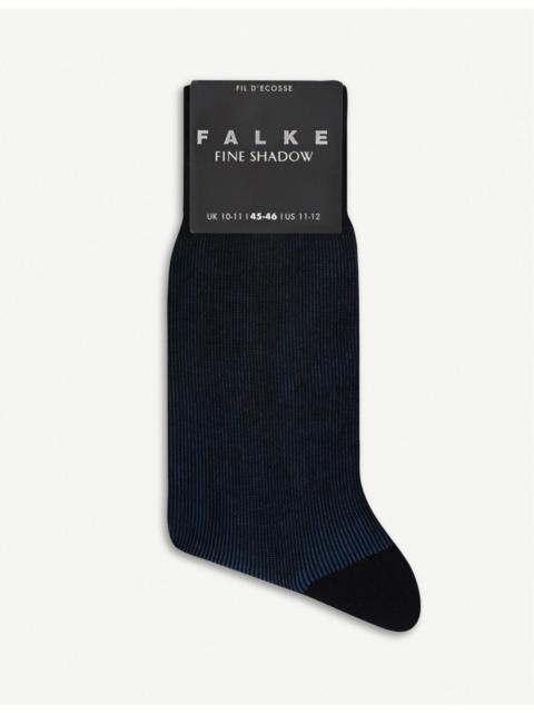 FALKE Fine Shadow cotton-blend socks