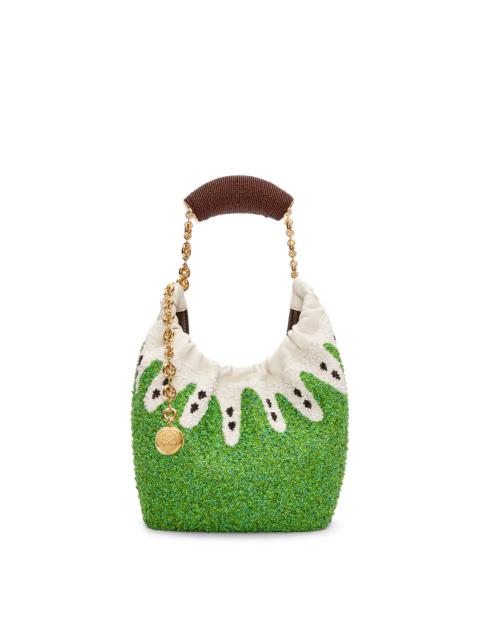 Loewe Mini Squeeze bag in beaded leather