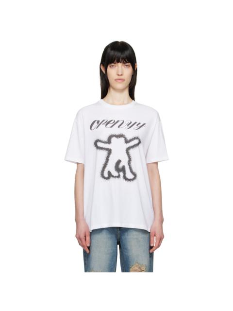 【OPEN YY】YY HUG&HEART T-SHIRT (3COLORS) OPEN YY】 YY hug&heart T-shirt -charcoal- | loop