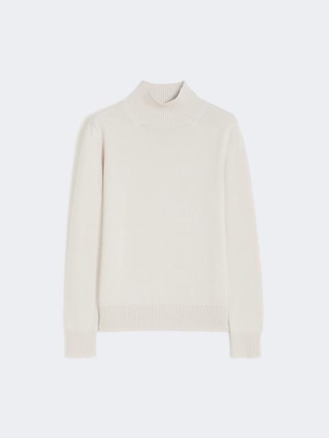 'S Max Mara FRAGOLA Wool and cashmere polo-neck sweater - SAND