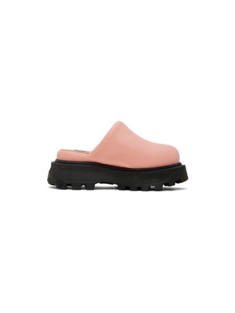 Pink Grip Bubble Clogs