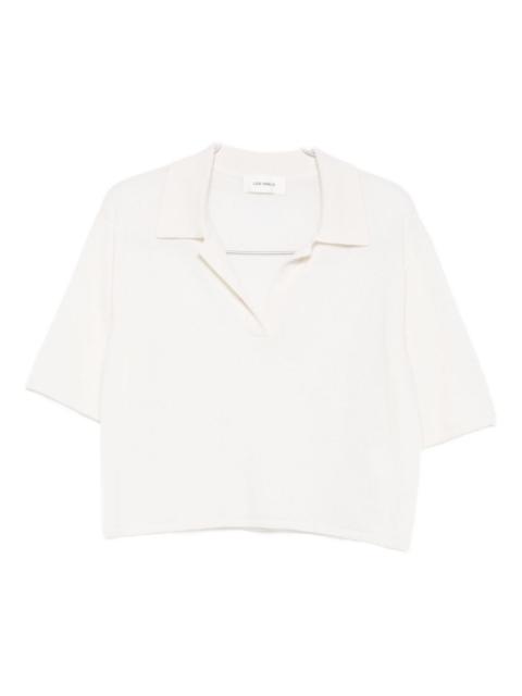LISA YANG polo-collar T-shirt