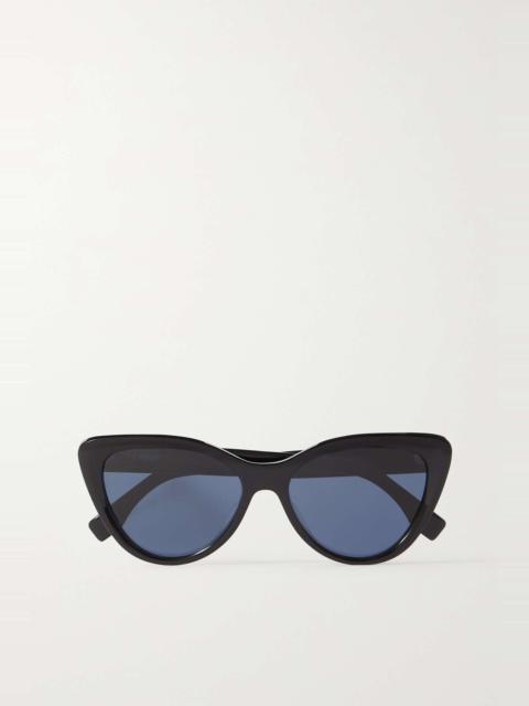 Cat-eye acetate sunglasses