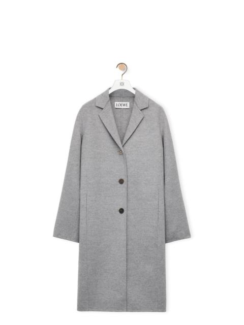 Loewe Anagram coat in wool and cashmere