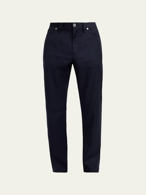 Brioni Men's Wool Slim-Fit Jeans