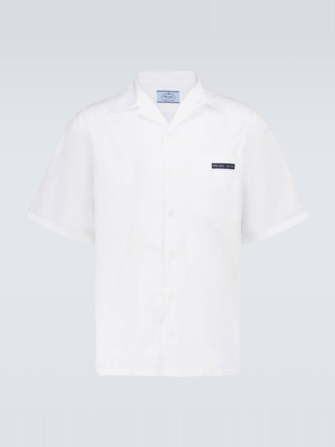 Prada Cotton poplin bowling shirt