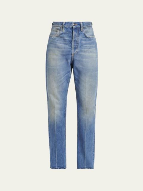 VERSACE Men's Straight-Leg Denim Jeans