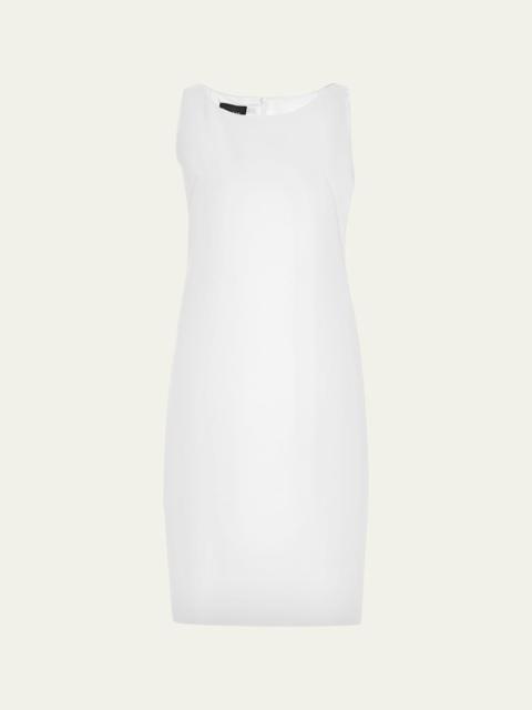 AKRIS Silk Crepe Shift Dress