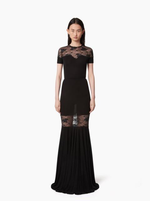 NINA RICCI Top With Lace Insert