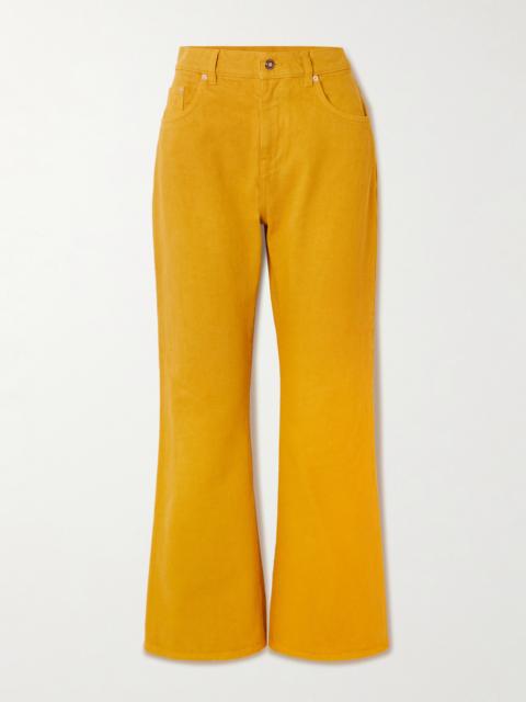 GABRIELA HEARST Ezra High-rise Bootcut Recycled Jeans