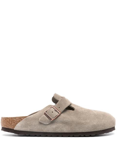 BIRKENSTOCK Boston Suede Clogs