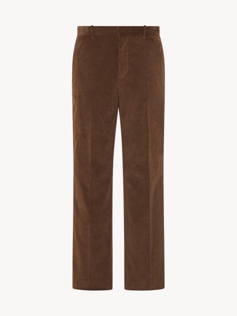 The Row Garrett Pant in Cotton and Cashmere