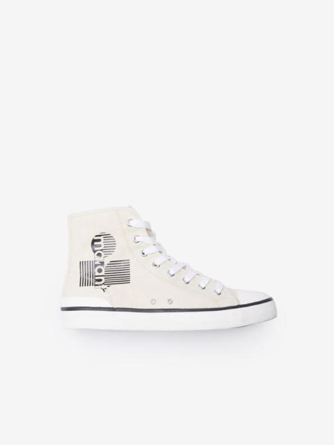 BENKEEN HIGH-TOP CANVAS SNEAKERS