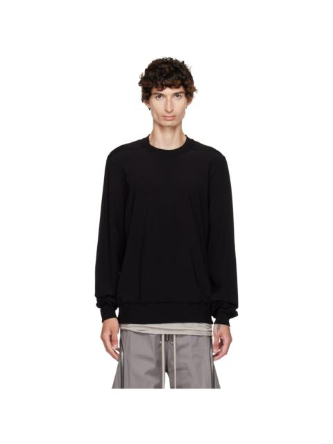 Rick Owens Black Tower Crewneck Sweatshirt
