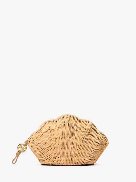 MICHAEL KORS Shelly Rattan Clutch