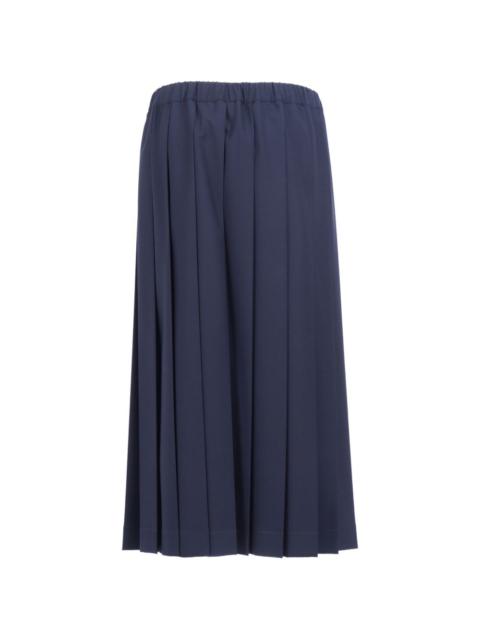 FABIANA FILIPPI pleated elasticated skirt