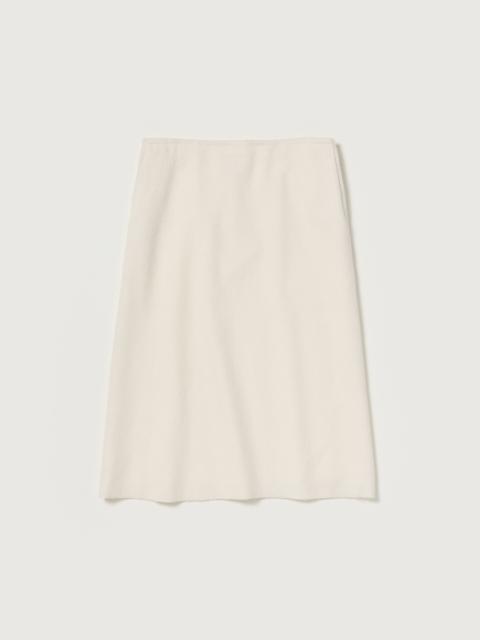 AURALEE FULLED WOOL SILK SKIRT
