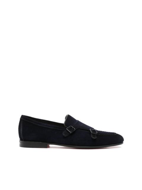 suede monk shoes