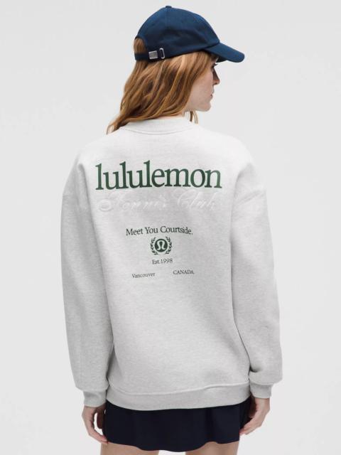 lululemon Heavyweight Fleece Pullover *Tennis Club