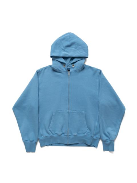 LES TIEN Cropped Zip Hoodie - Glacier