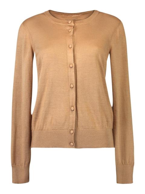 ADAM LIPPES Worth Cardigan - Camel