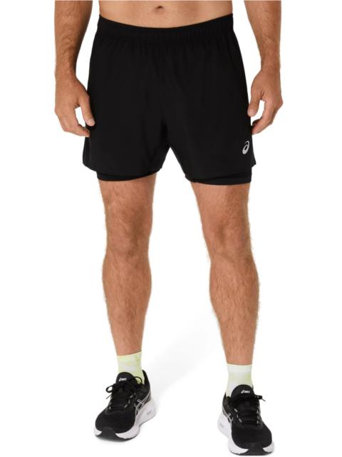 Asics ASICS SILVER 2N1 5IN SHORT