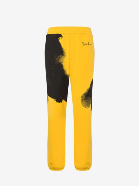 Moschino TONY VIRAMONTES ARCHIVE ORGANIC FLEECE JOGGERS