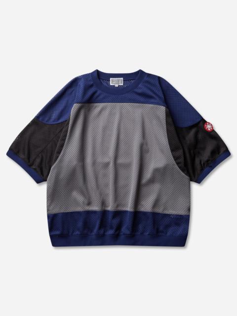 Cav Empt Men's MD Temporal Distortion Mesh Shortsleeve Top Navy