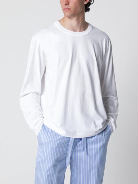 TEKLA White long-sleeve T-shirt