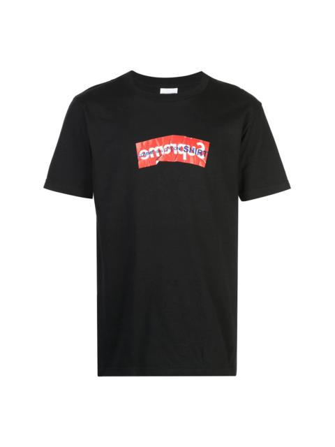 Supreme x CDG logo print T-shirt