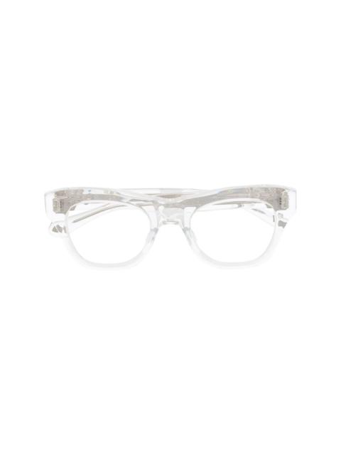 MATSUDA wayfarer-frame optical glasses