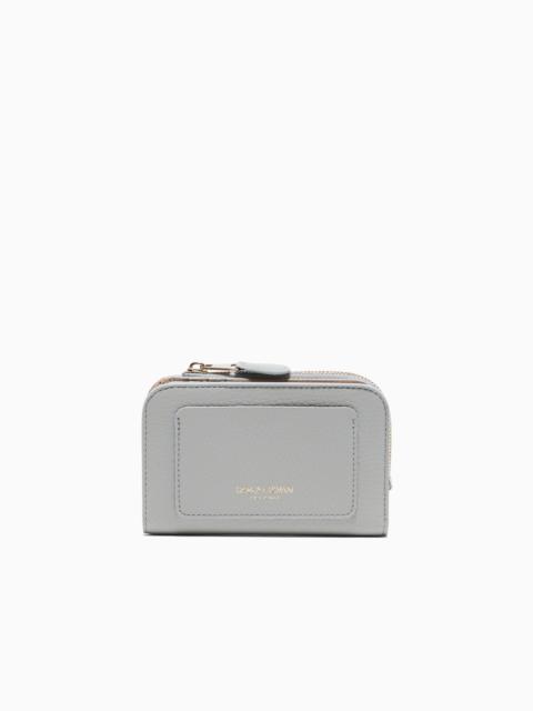 GIORGIO ARMANI PEBBLED LEATHER BIFOLD WALLET
