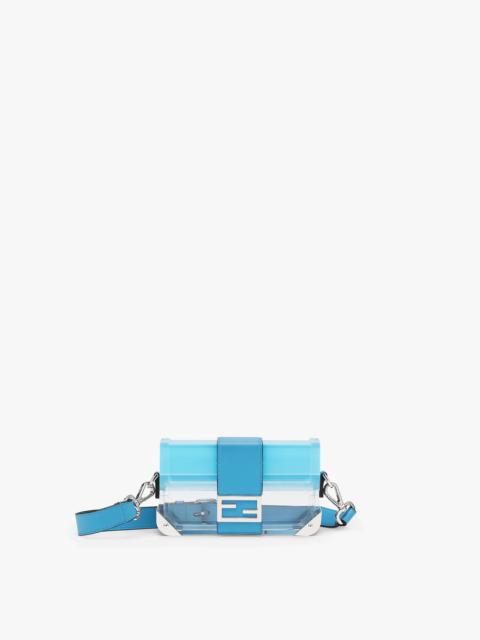 FENDI Light blue and transparent plexiglass bag