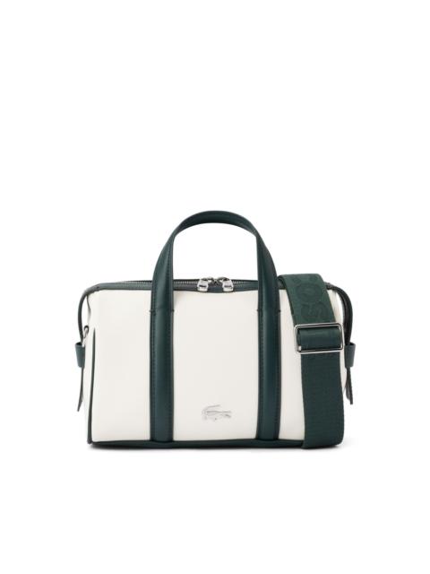 LACOSTE logo-plaque tote bag