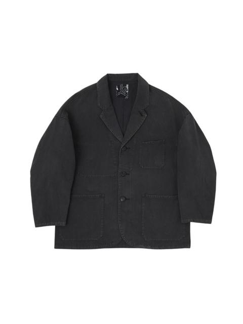 visvim HAMMONS CHORE JKT DMGD BLACK