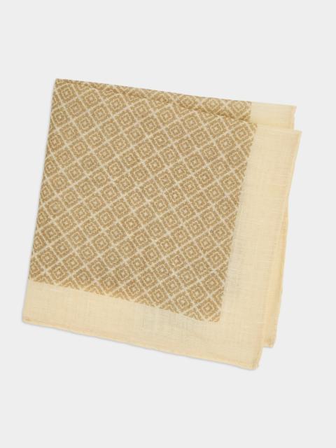 TODD SNYDER Italian Geo Pocket Square