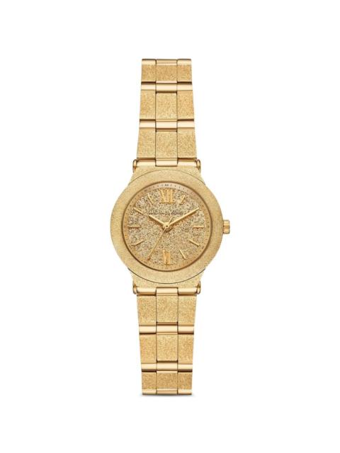 MICHAEL KORS Billie gold round 36mm watch