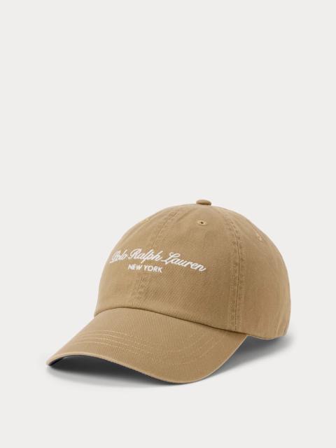 Polo Ralph Lauren Embroidered-Logo Twill Ball Cap